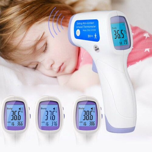 Fever Patrol - Non Touch Infrared Forehead Digital Thermometer