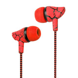 3.5mm Sport Crack Earphone Super Bass Wired