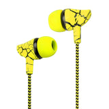 3.5mm Sport Crack Earphone Super Bass Wired
