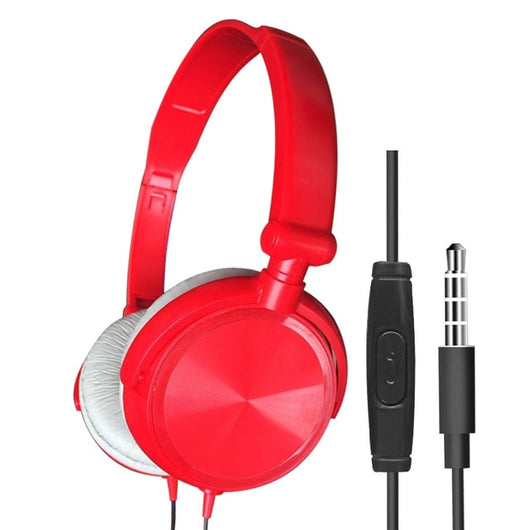 New Wired Headphones With Microphone Earphone