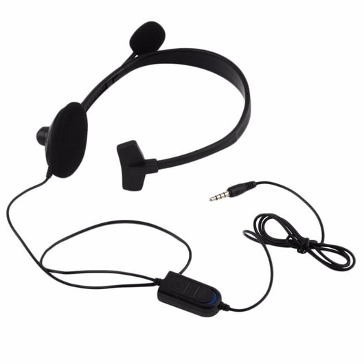 Black Over-ear Wired Earphone