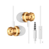3.5mm in earphones with mic handfree earpiece stereo